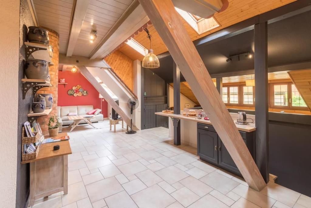 Le Kelsch, Loft Duplex 130M2 Avec Sauna, Proche Vignoble マルレンハイム エクステリア 写真
